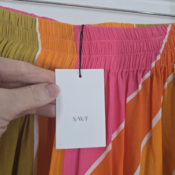 NWT Anthropologie SWF Elasticized Wide Leg Pant XS - Picture 9 of 12